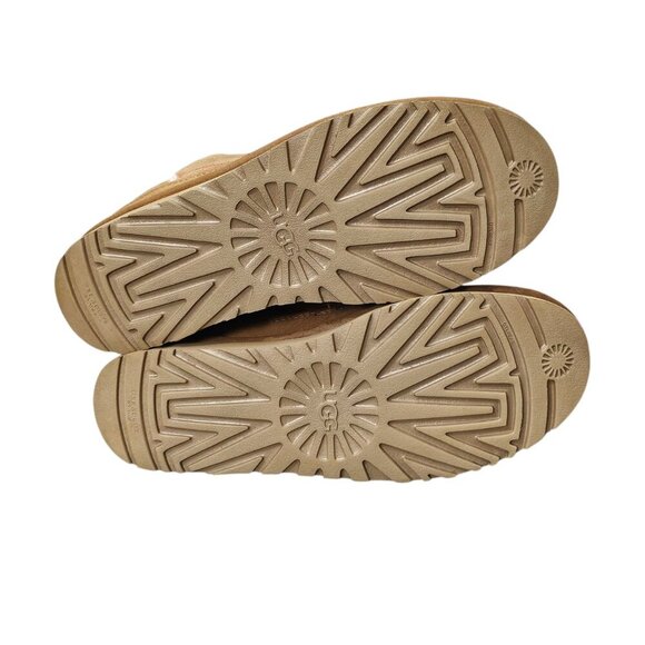 UGG Women's Highland Hi Heritage Suede Sherpa Tan Hiking Boot - Picture 8 of 14